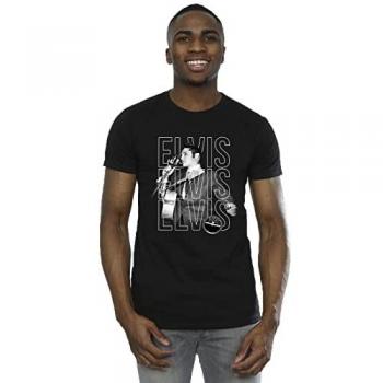 Elvis Tri-Logo Heren T-Shirt