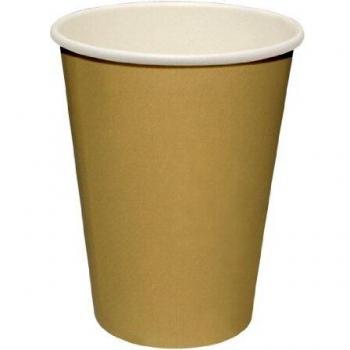 Fiesta Kaffee-To-Go-Becher 230 ml in hellbrauner Farbe – 1000 Stück