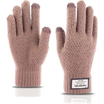 Warme Touchscreen-Handschuhe aus Wolle