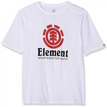 Camiseta de manga corta Element para niños, blanco óptico