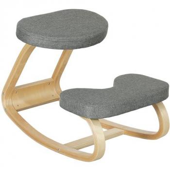 Siège Ergonomique en Bois Bouleau pour Améliorer la Posture