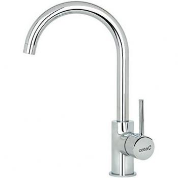 CATA Mitigeur cuisine chromé à bec haut mobile 02504004