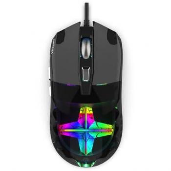 Empousa 3D Mouse Gaming Inca – 7200 DPI, Cablato Nero