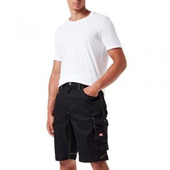 Bullstar Herren Ultra Arbeitsshorts, Schwarz (Schwarz 100), Small