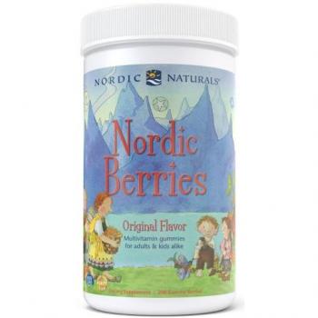 Baies Gélifiées Nordic Naturals 200 Gélules de Baies