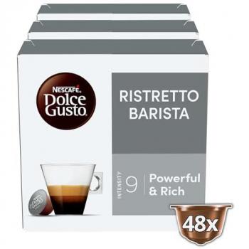 Nescafe Dolce Gusto Espresso Barista Coffee Capsules (16 Count, Pack of 3)