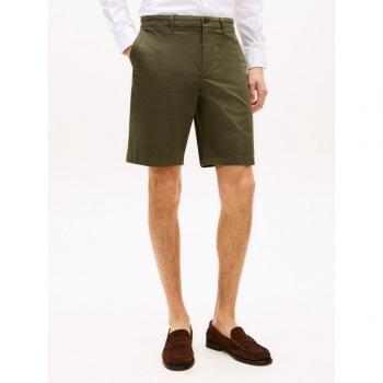 Shorts Tommy Hilfiger “Harlem Print” – Strukturierte Khaki‑Shorts für Herren – Größe 36
