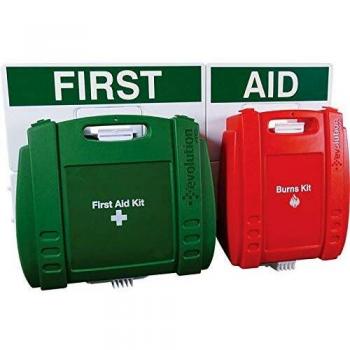 Fully Stocked First Aid & Burns Station