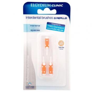 Elgydium Repuestos Para Cepillos Interdentales Clinic Refill Orange