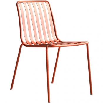 Silla de Metal Naranja Tikamoon Gaby