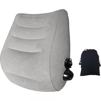 PVC Flocking Travel Pillow