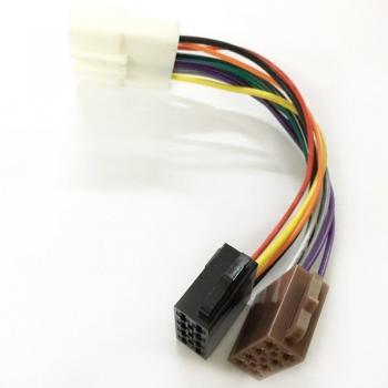 Adaptador de cableado ISO Biurlink para radios de coche, compatible con Nissan Tiida y X-Trail, Subaru