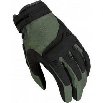 Motorradhandschuhe Macna Darko S in Schwarz Grün