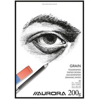 Tekenblok A4 20 vel 200 gram papier