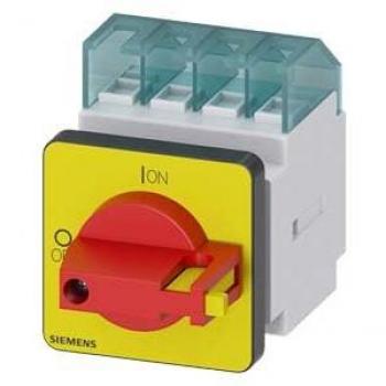 Interruptor eléctrico Siemens 16A 3P+N con protección IP65