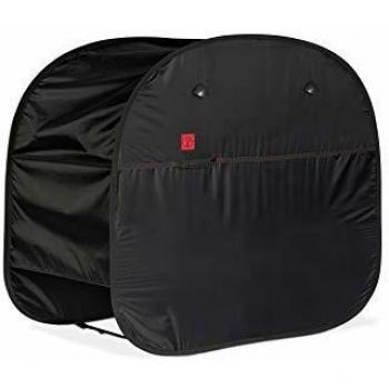Funda Protectora Pop-Up para Barbacoa Rectangular XL 170 x 60 x 120 cm en Poliéster Negro