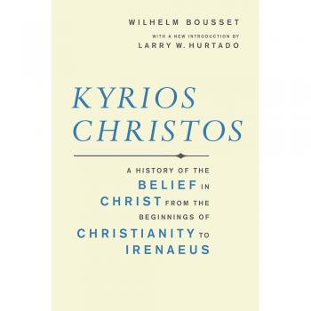 Kyrios Christos: A History of the Belief in Christ from the Beginnings of Christianity to Irenaeus