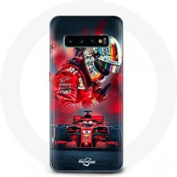 Sebastian Vettel Red F1 Case for Samsung Galaxy S10 Edge