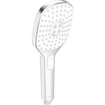 Douchette Hansa Activejet 110, 3 modes, anti-calcaire, blanc/chrome 84330200