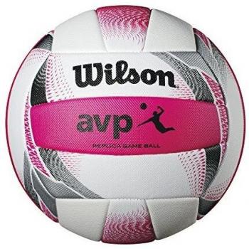 Wilson AVP II Replika Beach Volleyball Weiß-Pink Edition