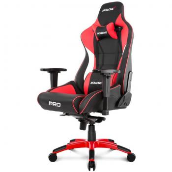 AKRACING Master PRO Gaming Stuhl, Schwarz/Rot