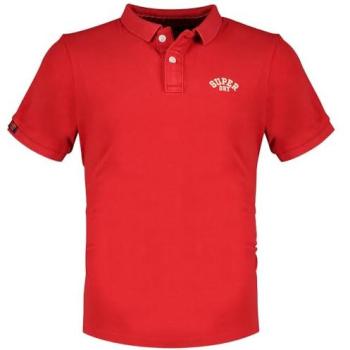 Polo Manches Courtes Superdry Rouge Athletic M