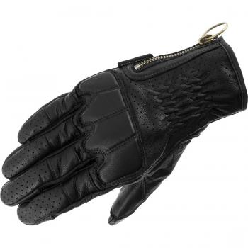 MotoPro Komine 2XL Black Leather Gloves – GK‑2553 Edition