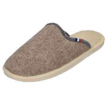 Espadrille Sable Grau Herren Hausschuhe