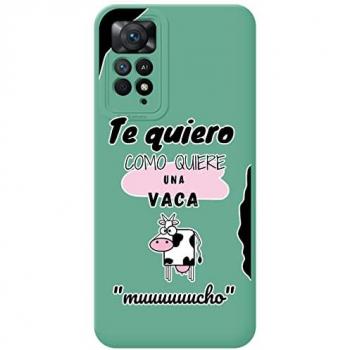 Funda Protectora Verde Vaca para Xiaomi Redmi Note 12 Pro 4G