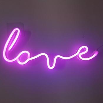 Neon Love Heart Lamp