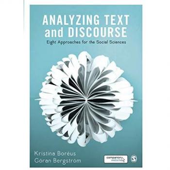 Analyzing Text and Discourse by Goran Bergstrom