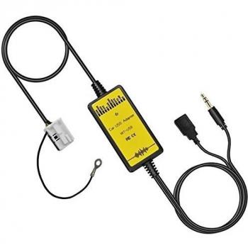 Adaptador de Audio 12 Pines con Entrada USB para Beetle y Golf