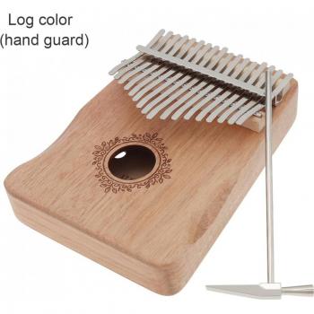 17-Key Thumb Piano Mahogany