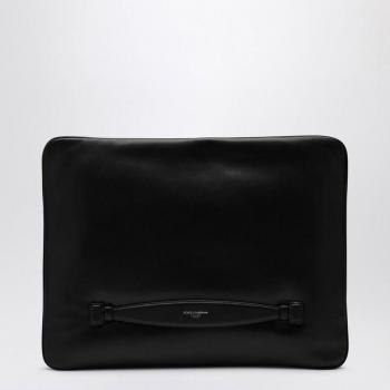 Dolce & Gabbana Men's Black Leather Briefcase BM3049AF984