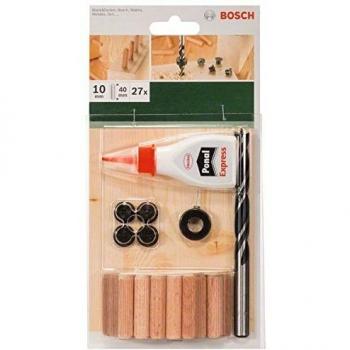 Set Tasselli 40 mm & 10 mm Bosch – 27 pezzi