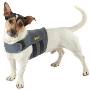 Petlife Karma Wrap: X‑Small Grey Dog Calming Vest (33‑46 cm)