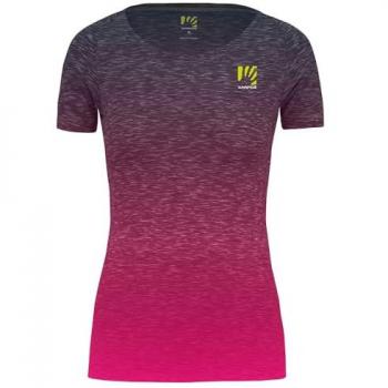Karpos Prato Piazza Damen T-Shirt Kurzarm grau rosa