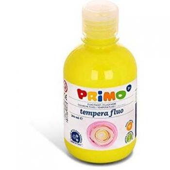Tempera líquida Primo 300 ml amarillo fluorescente