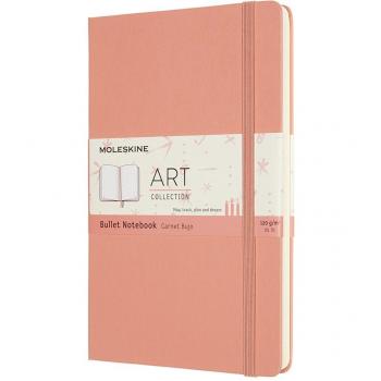 Taccuino Moleskine Art Bullet Large Copertina Rigida Corallo Rosa