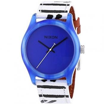Nixon A402300-00 Damenuhr: Leder, Analog, Quarz‑Zeitmesser