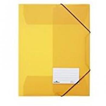 Cartella Gialla Angolare A4 – 5x – Materiale PP – Durable