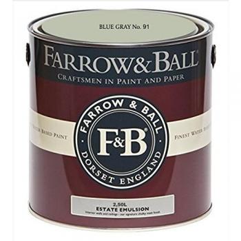 Farrow & Ball 2.5L Blue Gray No. 91 Estate Paint