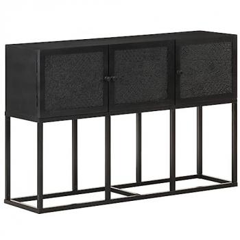 Meuble de rangement style industriel 115 x 30 x 76 cm