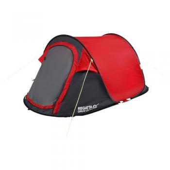 Malawi V2 Two‑Person Pop‑Up Tent – Unisex – Bright Pepper Color