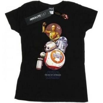 Star Wars The Rise Of Skywalker Ladies Droids T-Shirt