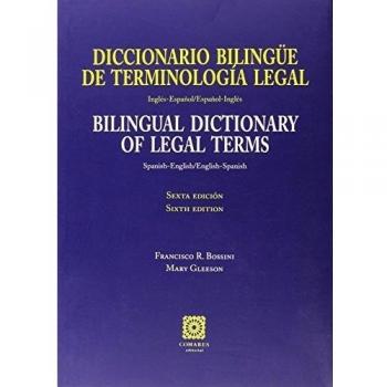 Diccionario Bilingüe de terminología legal