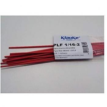 Gaine rouge rétractable Ø 1.6mm KLAUKE PLF1162