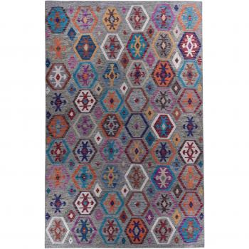 Gris Gino Falcone Tapis de Salon 160x90 cm (Polyester)
