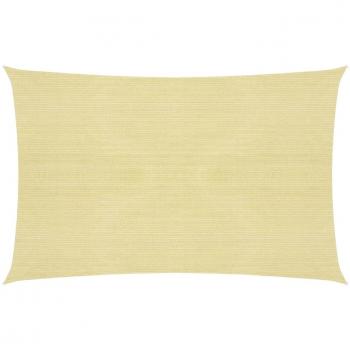 Extérieur Beaux Jolis – Voile Solaire 160 g/m², Beige, 3×4 m (VidaXL)