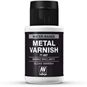Acrylicos Vallejo-AV Vallejo Vernis Métallique Brillant 32 ML 77657